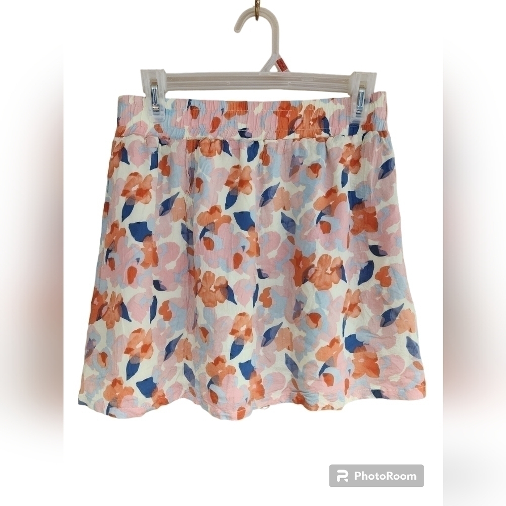 Anthropologie Tulle Watercolor skirt